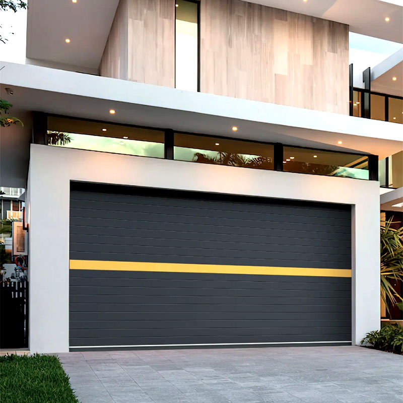 Intelligent silent garage doors.