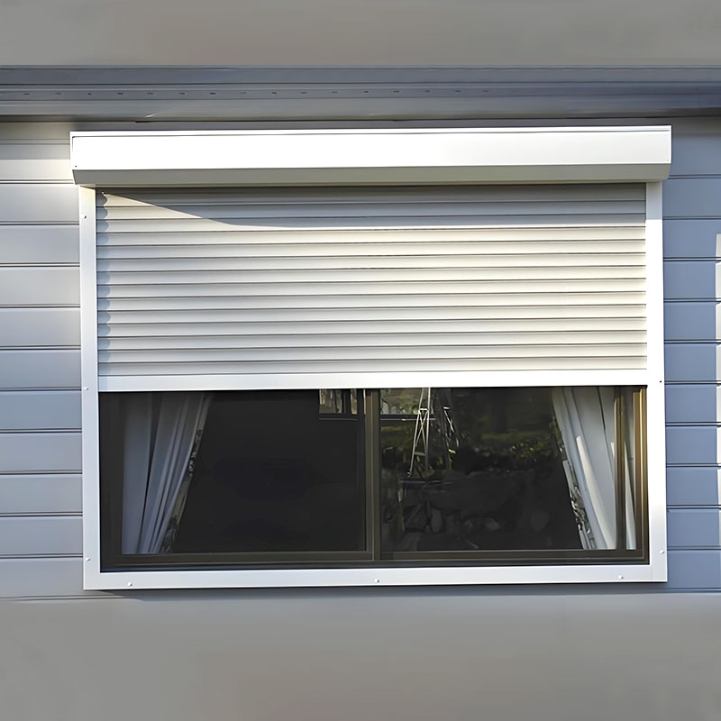 Aluminum alloy rolling shutter windows