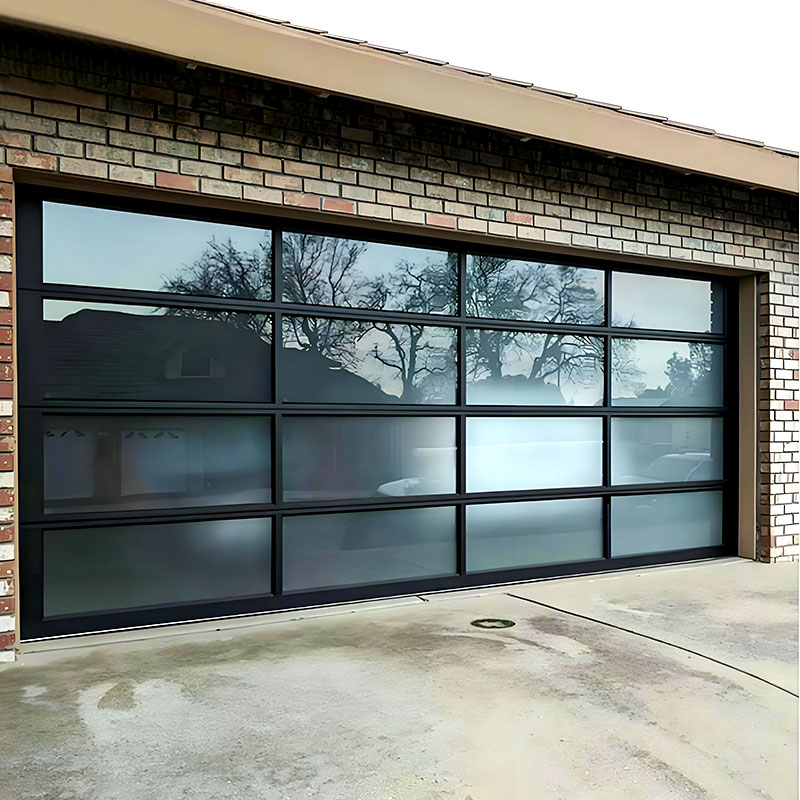 Chinese factories support customized modern insulated split garage doors.