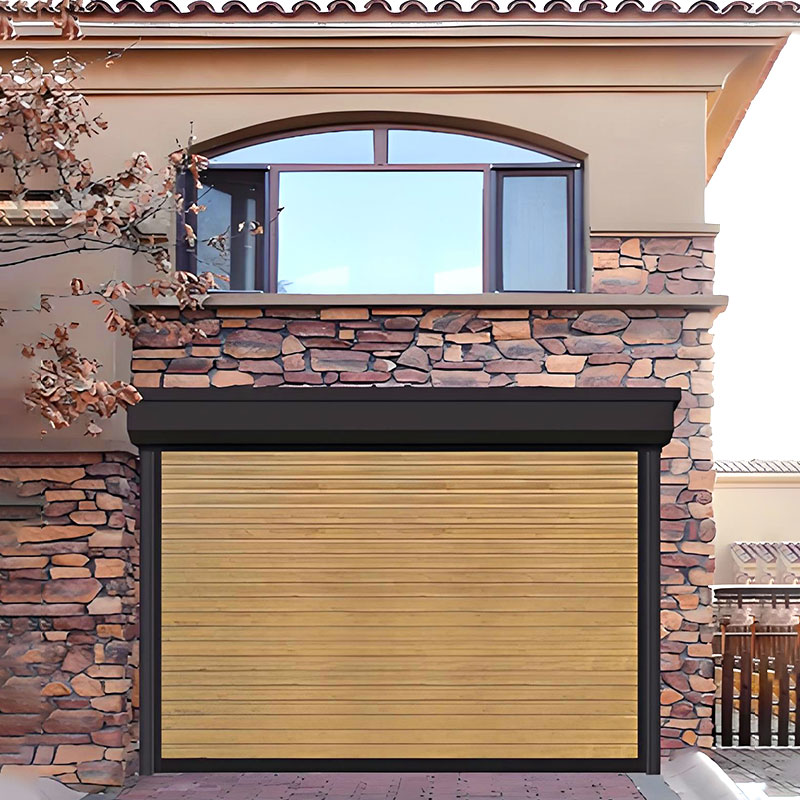 Luxurious silent garage doors