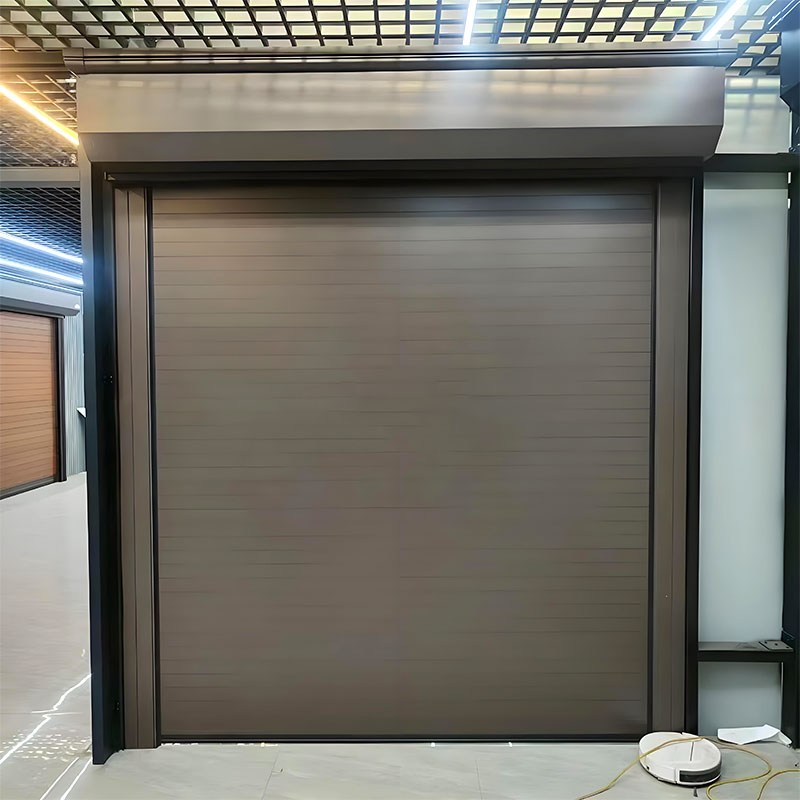 Intelligent silent aluminum alloy garage doors.