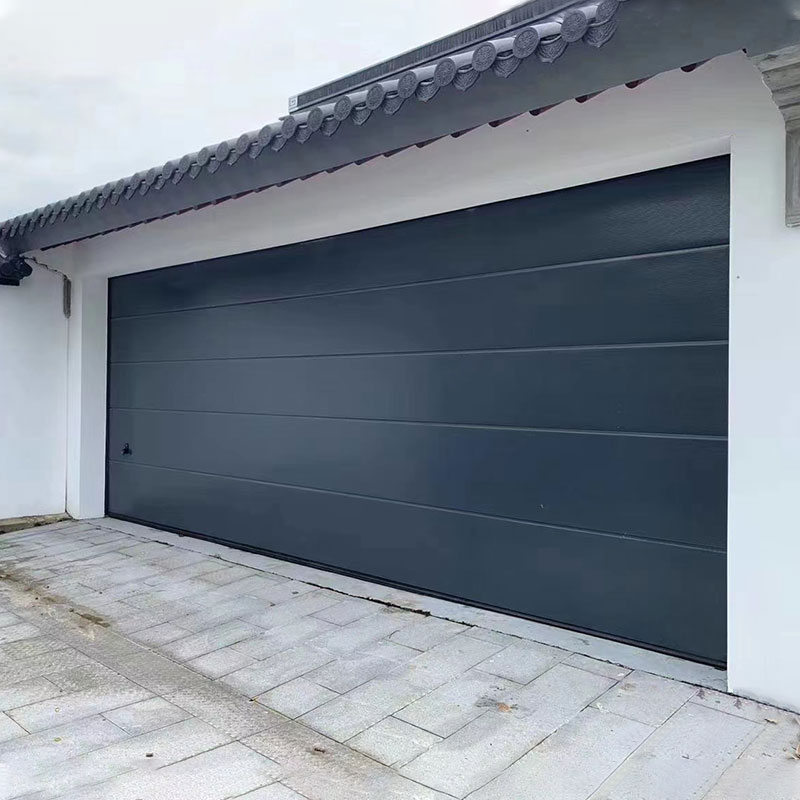 Flat - aluminum panel Garage Doors