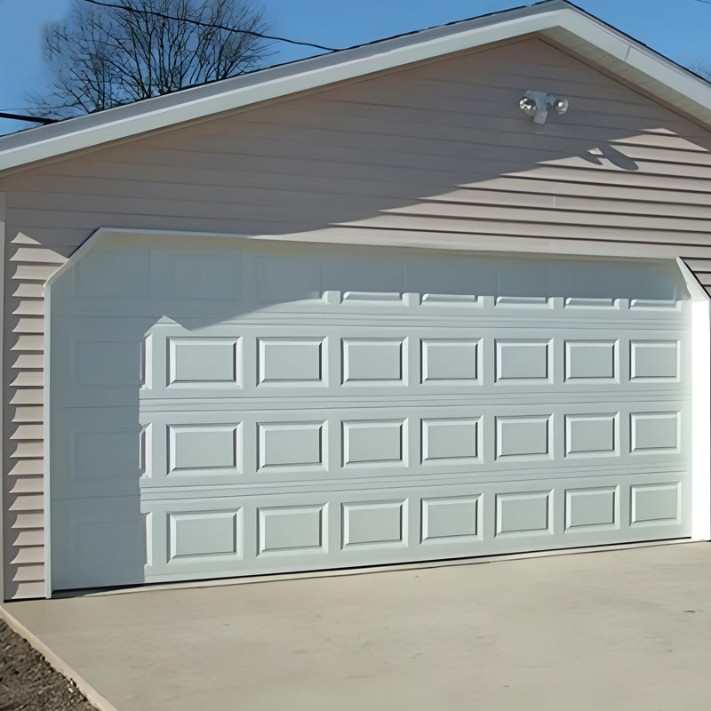 Modern White Aluminum Alloy Garage Doors.
