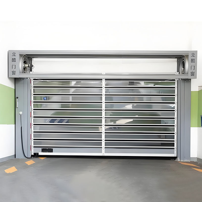 Aluminum spiral high speed door