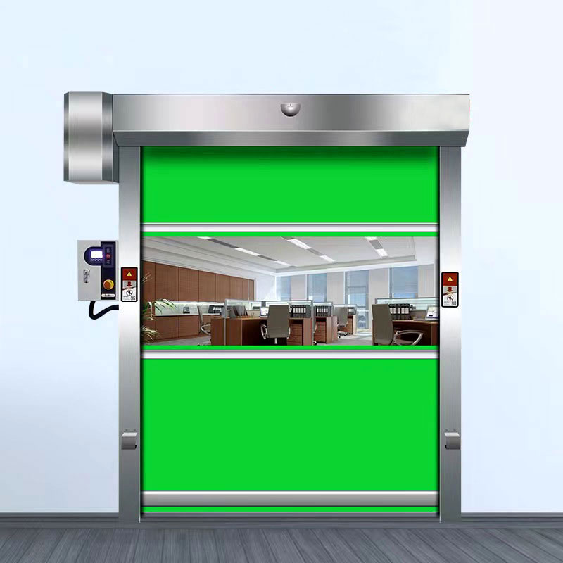 Remote controlled PVC high Speed Shutter Door