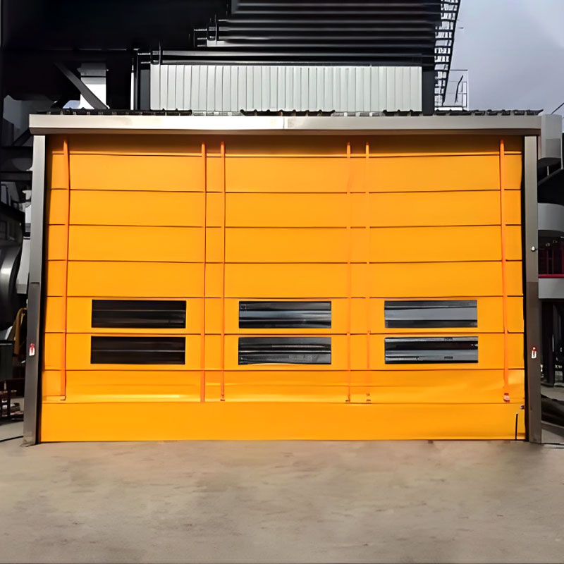 Electric powered PVC Rapid Folding Doors