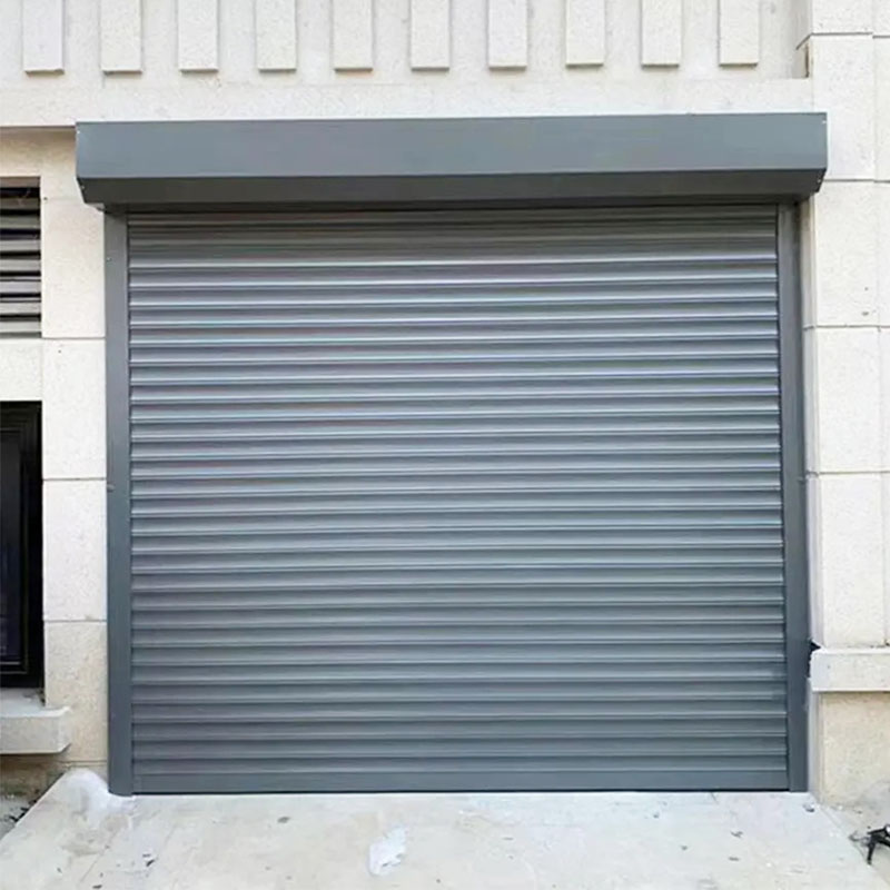 Electric aluminum insulated rolling shutters