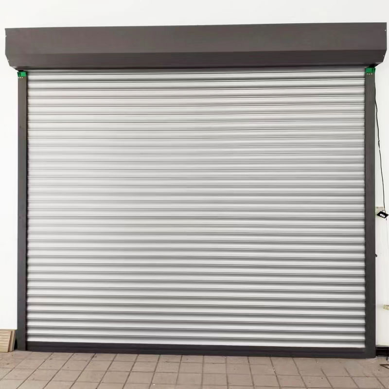 Heat Insulating Double Layer Slat ThermalInsulation Shutter Roller Door