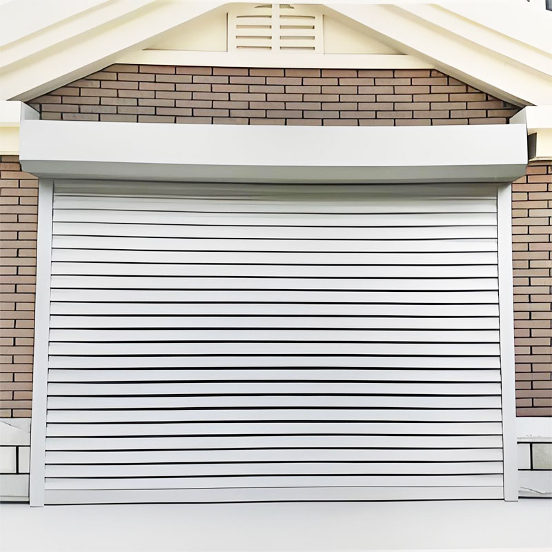 Double Layer Slat Sound Insulating Roller Door