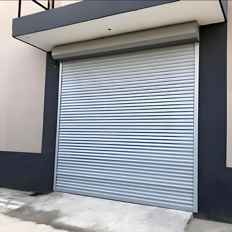 Stainless steel roller shutter doors