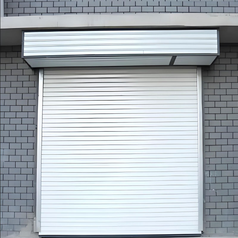 Ordinary galvanized roller shutter door