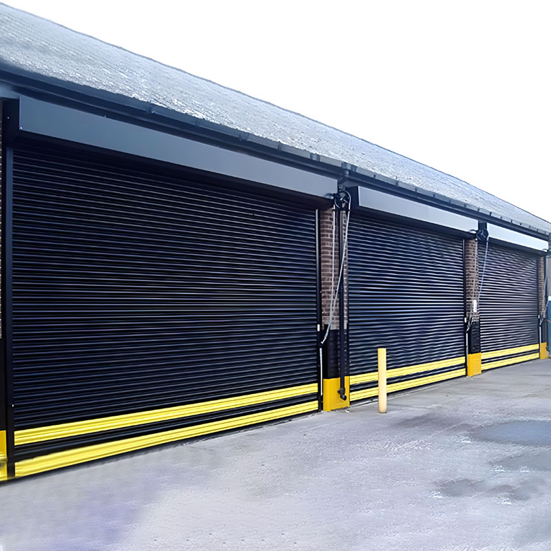 Ordinary galvanized roller shutter door