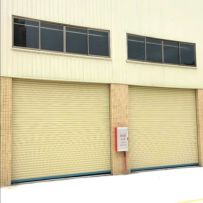 Color steel roller shutter doors