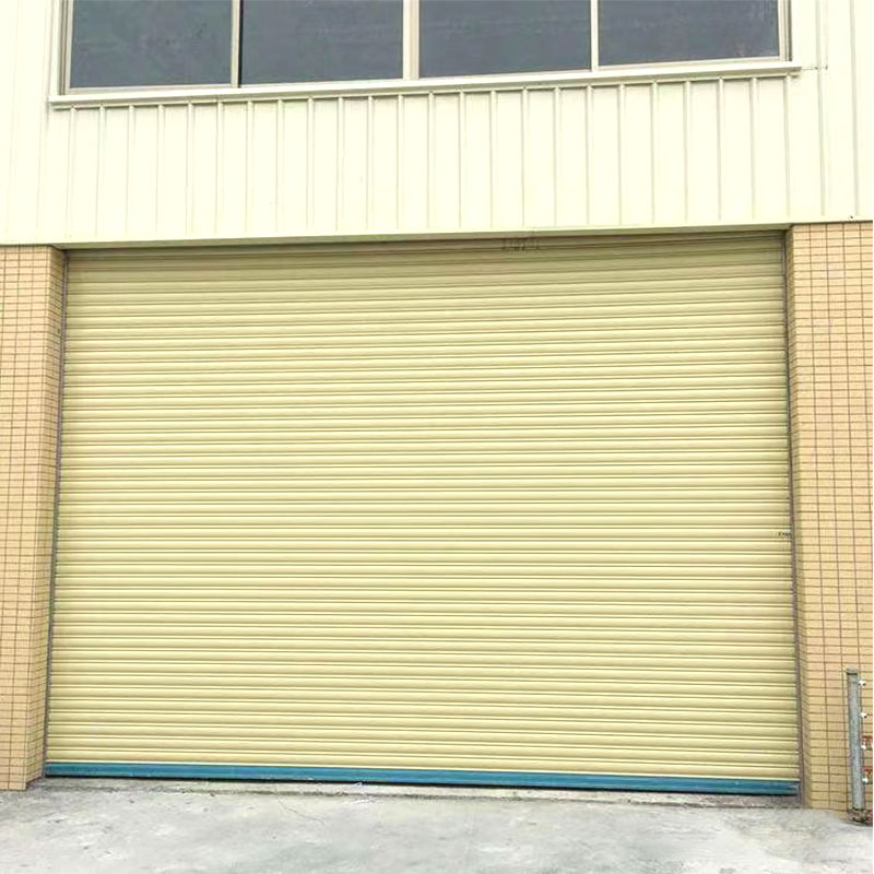 Color steel roller shutter doors