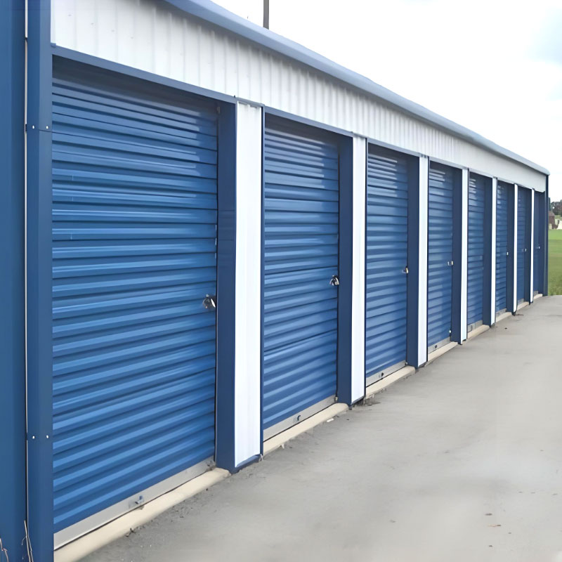 Color steel roller shutter doors